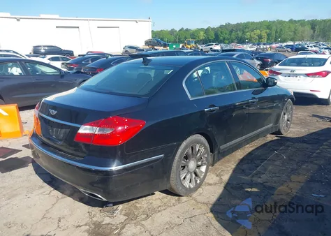 2012 Hyundai Genesis 4.6 from USA, damaged, VIN KMHGC4DFXCU169401